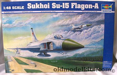 Trumpeter 1/48 Sukhoi Su-15 Flagon-A plastic model kit
